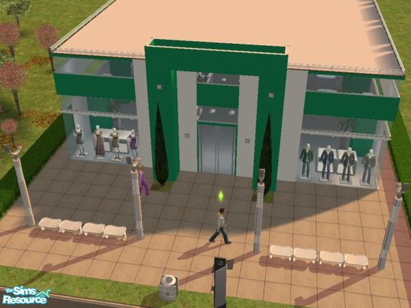Sims 2 — UCOB 1st Avenue by ivanhorvatsb — UNITED COLORS OF BENETTON SHOP on 1st Avenue. Have fun!