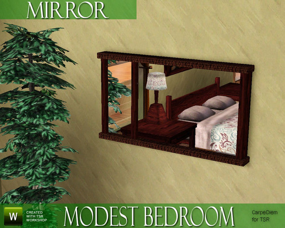 Sims 3 — CD_Modest Mirror by TSR Archive — Modest Mirror, 3 variations - CarpeDiem for The Sims Resource TSRAA