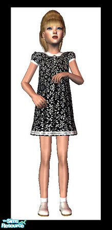Sims 2 — Black and White Set - 5f99cb0f Oct15dress8 by giasims — Black dress