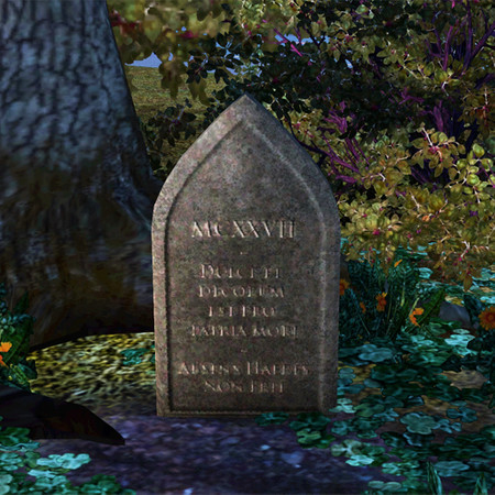 Sims 3 — The Knave's Grave by Cyclonesue — A more stylish grave designed NOT for sitting on! By Cyclonesue for TSR. TSRAA