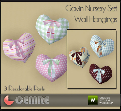 Sims 3 — Gavin Nursery Set Wall Hangings by cemre — Gavin Nursery Set Wall Hangings by Cemre for The Sims Resource