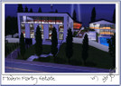 Sims 3 — Modern Party Estate by styphon — A large estate with multiple buildings for specific uses. A 4 story
