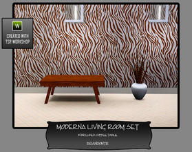 Sims 3 — Moderna Living Room Set - Coffee Table by brandontr — For BrandonTR@TSR