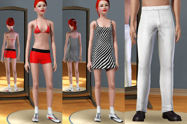 Sims 3 — Making 3 Clothing Items Available in Other Categories by Miss_Samantha_Rose — The pants also have buttons on