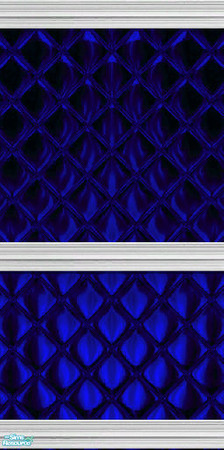 Sims 2 — Liquid Metal Set 6 - Blue - Individual Item by WelshWitch — Liquid Metal Blue 3