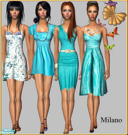 Sims 2 — Into the blue by milanokat — 