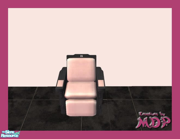 Sims 2 — MDP Pastel Pink Mission Recliner by MelandStv — There are 6 colourful upholsteries in this set. Part of my