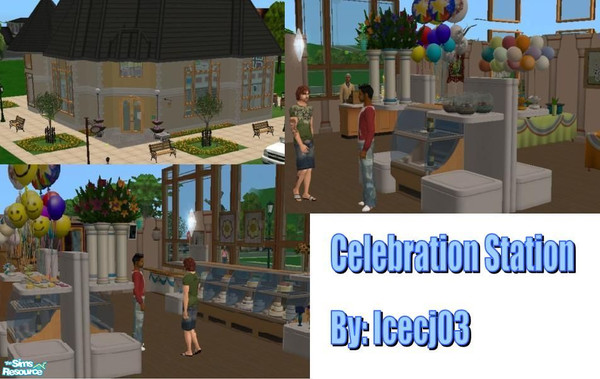 Sims 2 — Celebration Station by icecj03 — Still using those drab party decorations? You'll never have a great party with