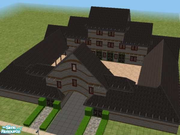 Sims 2 — The Old Coach House (Community) by McMicky — This old coach house is prime for renovation. There is also a