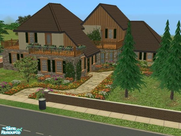 Sims 2 — Bavarian House by SimSylvia40 — 