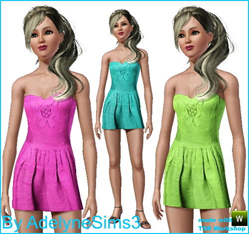 The Sims Resource - AdelyneSims3_dress_11