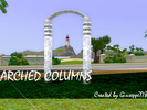 Sims 3 — Arched Columns by Giuseppe778 — Arched Columns Created by Giuseppe778 TSR-TSRAA New Mesh You can use this object