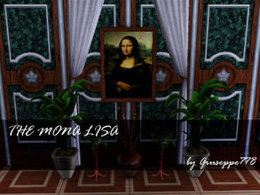 Sims 3 — The Mona Lisa by Giuseppe778 — The Mona Lisa by Leonardo da Vinci Created by Giuseppe778 TSR-TSRAA
