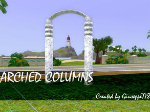 Sims 3 — Arched Columns by Giuseppe778 — Arched Columns Created by Giuseppe778 TSR-TSRAA New Mesh You can use this object