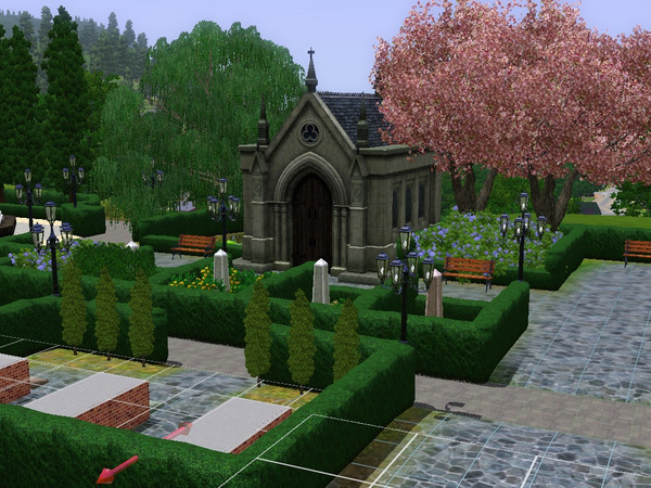Sims 3 — Cementerio el descanso eterno by JandrOcresS — Cementerio el descanso eterno. El mjor descnso para tus sres