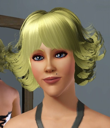 Sims 3 — Miranda by NastaRose — Hair - simscave.com To see her breast, you will download