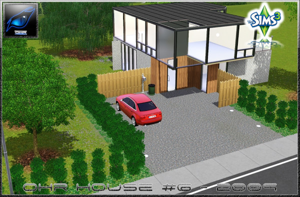 Sims 3 — OHR House #6 - 2009 by _Sanel_ — very simple and beautiful house enoy in it - Car also included (Audi A4 ts301)
