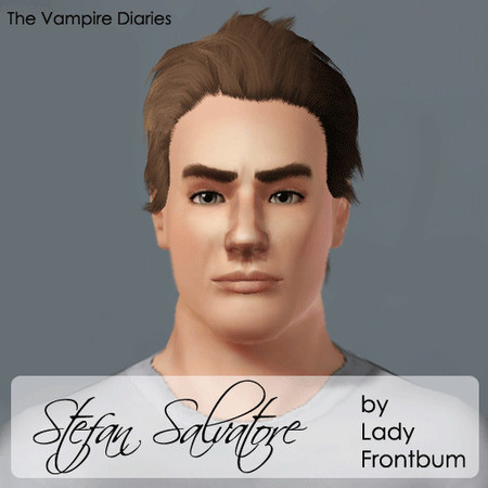 Sims 3 — Stefan Salvatore (Paul Wesley) by LadyFb by LadyFrontbum — Stefan from The Vampire Diaries, played by Paul