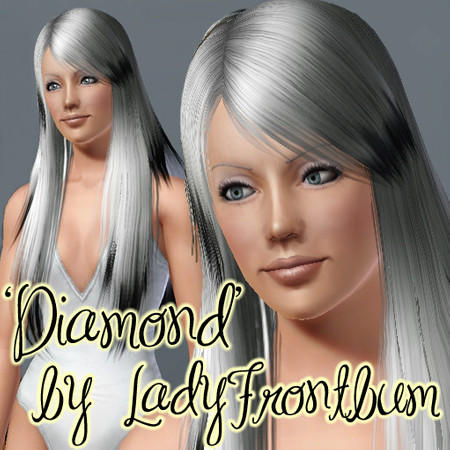 Sims 3 — Diamond by LadyFrontbum by LadyFrontbum — Not just a pretty face, the lovely Diamond is an avid computer gamer