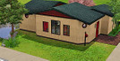 Sims 3 — Zen garden Starter by julebug71 — This home was created as a trendy starter. It's definitely not ready for kids