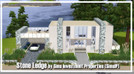 Sims 3 — Stone Ledge by simsip — This beautiful, modern home is the perfect compliment to an incredible water view site!