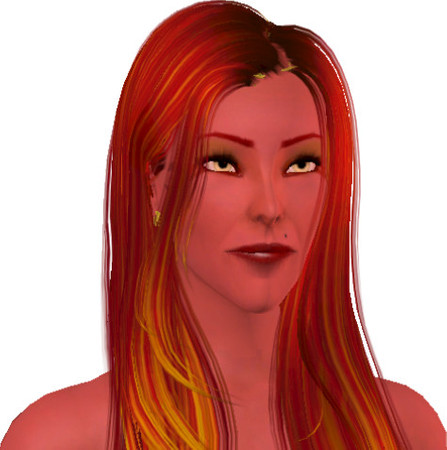 Sims 3 — Flame Elemental by elfa_mo — Flame Elemental, the spirit of fire.