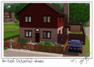 Sims 3 — British Detached House by styphon — A modest 3 bedroom home styled after a typical British house. Upstairs