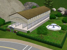 Sims 3 — The Parthenon by nomienu — The Parthenon has 3 rooms (one fulling decorated, and two empty ones), kitchen,