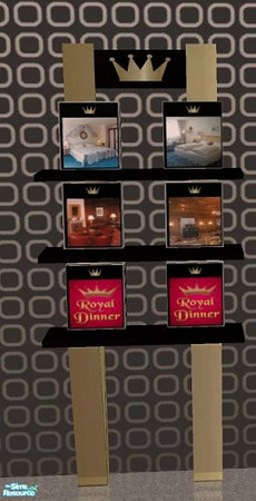 Sims 2 — Hotel Royal Part 1 - Bookcase by marilu — 