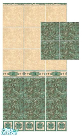 Sims 2 — Morena by Mekhi — Tiled wall and floor for your perfect home :) Enjoy!
