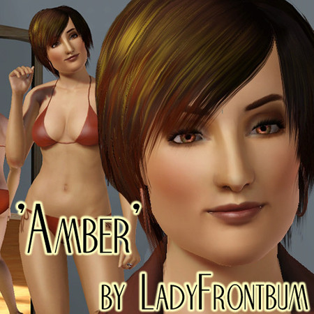 Sims 3 — Amber by LadyFrontbum by LadyFrontbum — This voluptuous greek goddess will tantalise your tastebuds in the