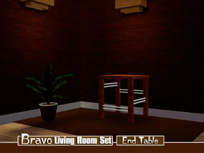 Sims 3 — Bravo Living Room Set - End Table by brandontr — BrandonTR@TSR