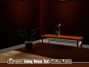 Sims 3 — Bravo Living Room Set - Coffee Table by brandontr — BrandonTR@TSR