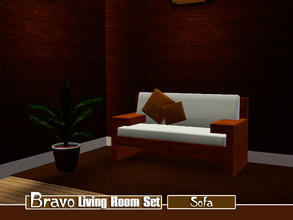 Sims 3 — Bravo Living Room Set - Sofa by brandontr — BandonTR@TSR