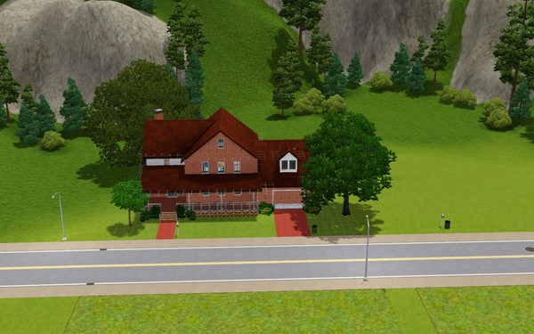 Sims 3 — Cute and Cozy by Allison_maxwell — 3 br, 2.5 ba. First built with custom content but it was too hard to keep