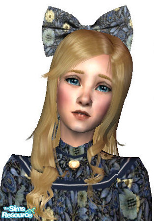 Sims 2 — matching bow by giasims — matching bow