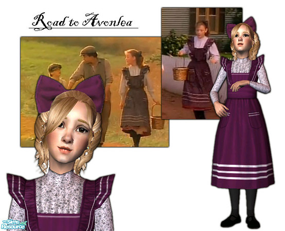 Sims 2 — Road to Avonlea Jumper by giasims — Road to Avonlea purple Jumper