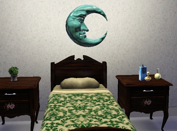 Sims 3 — Maxis Matching Moon to go with sun decor by TheNinthWave — I've made a matching moon to go with the Maxis sun