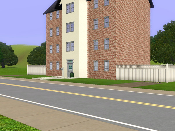 Sims 3 — Dorpstraat 15-17 by jorieke30 — Mooi gebouw, verdeeld in 2 huizen. Allebei 5 slaapkamers en 2 badkamers. Nice