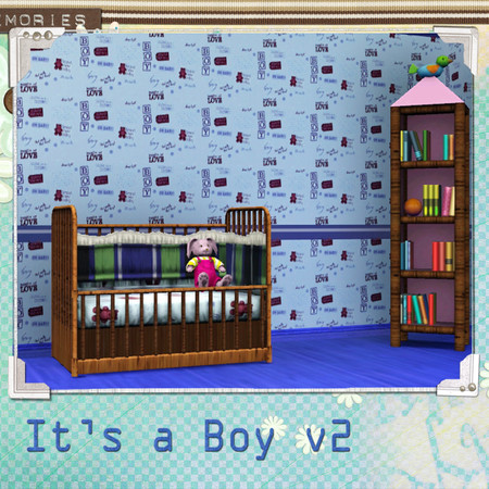 Sims 3 — M.M.Baby Boy v2 by Greda — Nursery Pattern