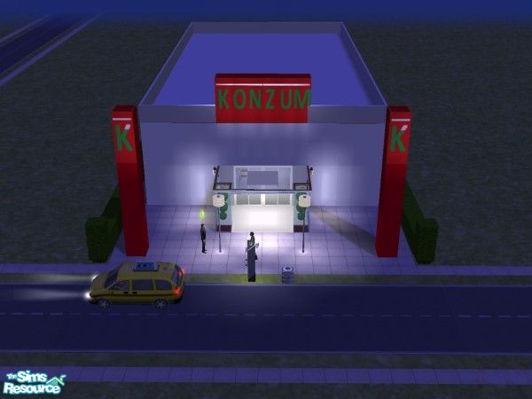 Sims 2 — KONZUM by ivanhorvatsb — KONZUM - Grocery store