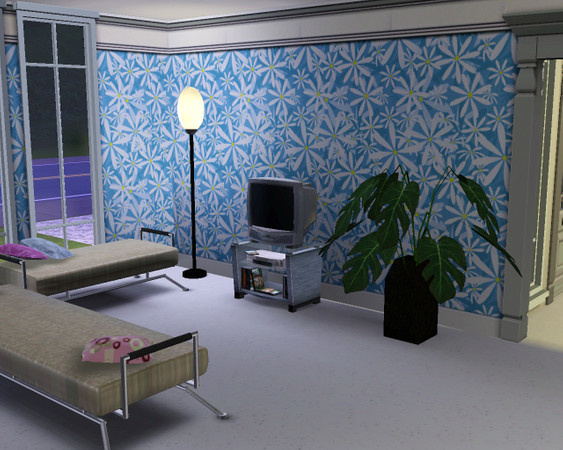 Sims 3 — Minimiss Daisy Pattern by Minimiss — A Lovely Flowerful Pattern