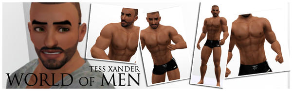 Sims 3 — Tess Xander | World of Men by SuperSwiffty — Tess Xander - World of Men 