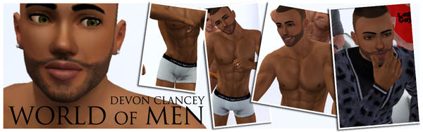 Sims 3 — Devon Clancey | World of Men by SuperSwiffty — Devon Clancey - World of Men 