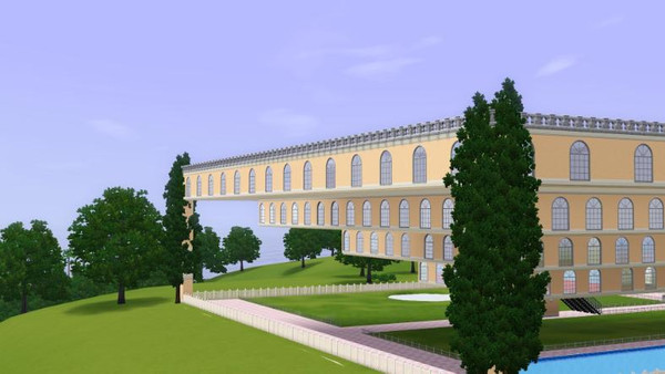 Sims 3 — Piramide House by jsnet — Jsnet.com.br