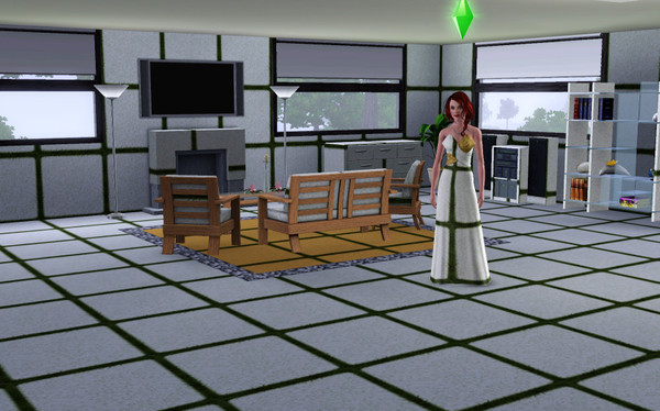 Sims 3 — OHR Tile pattern #2 - 2009 by _Sanel_ — Tile with grass effect on all sides enoy