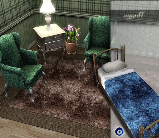 Sims 3 — Fur Carpet by ayyuff — 