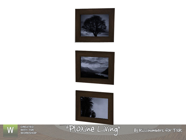 Sims 3 — Ploxing Living Trip Pictures by TheNumbersWoman — A Trio of cheaply made pictures for your Brokest of Sims. By