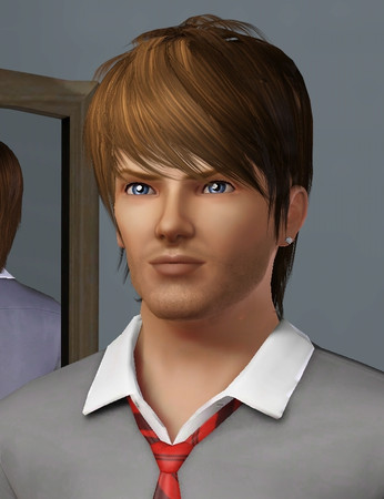 Sims 3 —  by sithlordsims — Victor Pe&ntilde;arol TATTO: http://www.kittyklan.com/tattoos.html