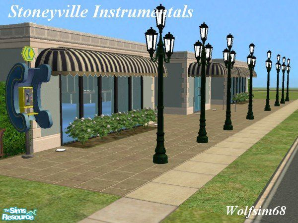 Sims 2 — Stoneyville Instrumentals by Wolfsim68 — Your music career starts here! We stock a huge range of instruments